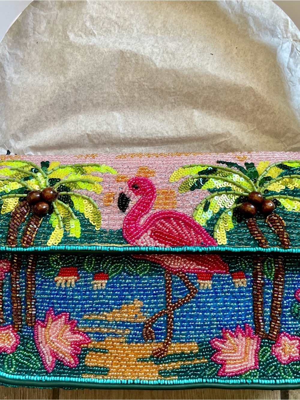STAUD BEADED TOMMY BAG Limited Collection - Picture 6 of 10